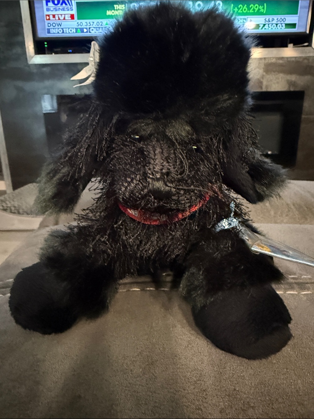 New Webkinz Retired black poodle
